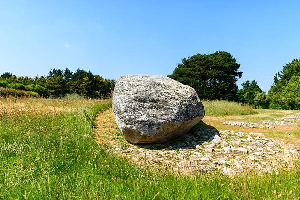 Ancient stone formation, Ale's Stones, Kaseberga, Osterlen