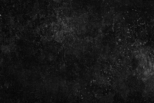 istock Black abstract background, weathered texture, scratched surface, grungy details, dark charcoal tones, moody aesthetic, industrial style, versatile design element 2255103726