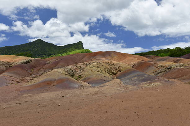 The geology and colourful dunes created by volcanic activity millions of years ago, the minerals and metals create the hues from sulphur, aluminium, copper and iron.