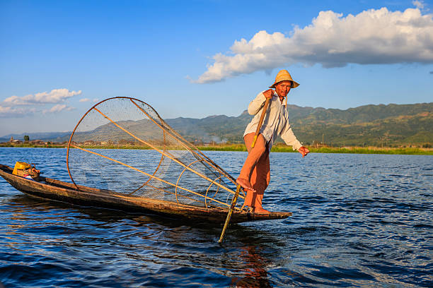 istock Fisherman on Inle Lake, Myanmar 2255125245