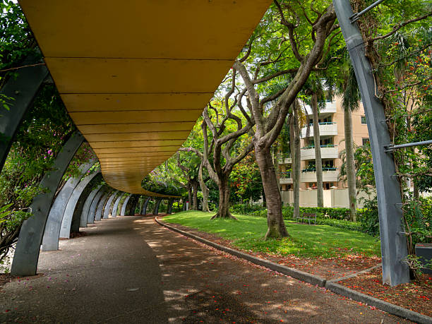 The Arbour Walkway in Brisbane, Australia