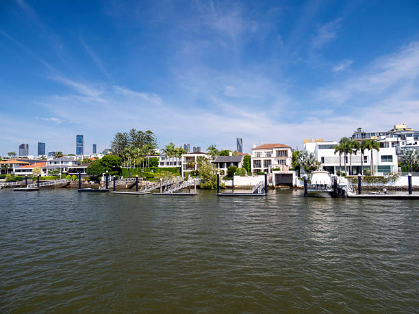 istock Riverside houses in Brisbane, Australia 2255134878
