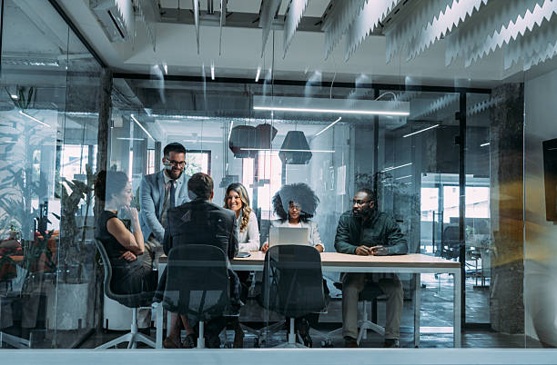 istock Business partners on meeting in the office. 2255145940