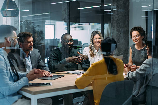 istock Business persons on meeting in the office. 2255145951