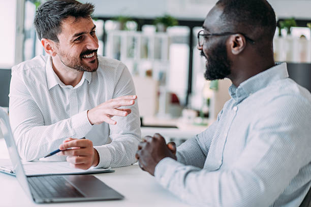 istock Business partners in meeting. 2255145995