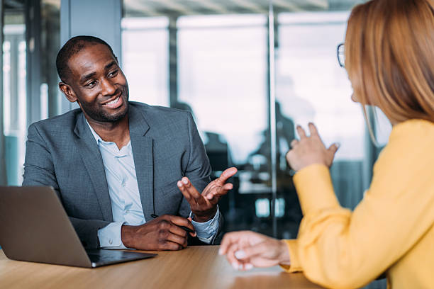 istock Business partners in meeting. 2255146050