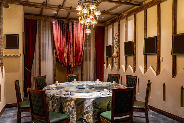 istock Dining rooms with ethnic characteristics in Xinjiang 2255178244