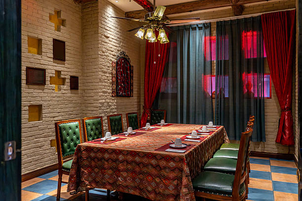 Dining rooms with ethnic characteristics in Xinjiang