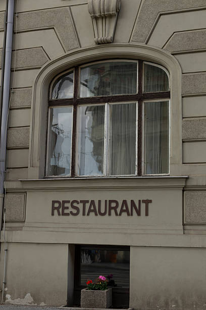 istock Facade of a historic building in Europe 2255190187