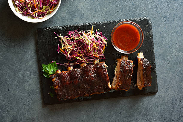 istock Spicy grilled spare ribs 2255193538