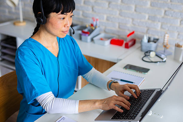 istock Medical Office Dispatcher Providing Administrative Support 2255196757