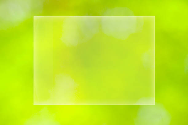 Green light bokeh glitter background. Image photo