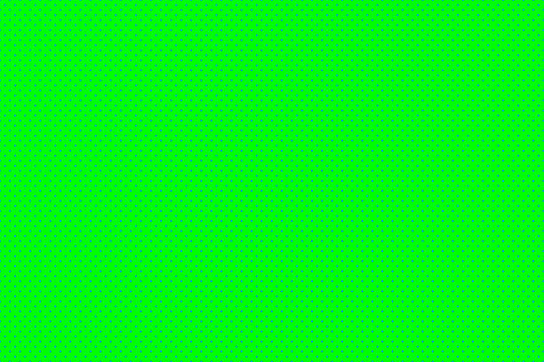 Green color background and Deep Sky Blue color polka dots for background