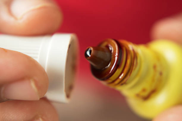 istock Brown Antiseptic Gel Application in Personal Health Routine 2255236613