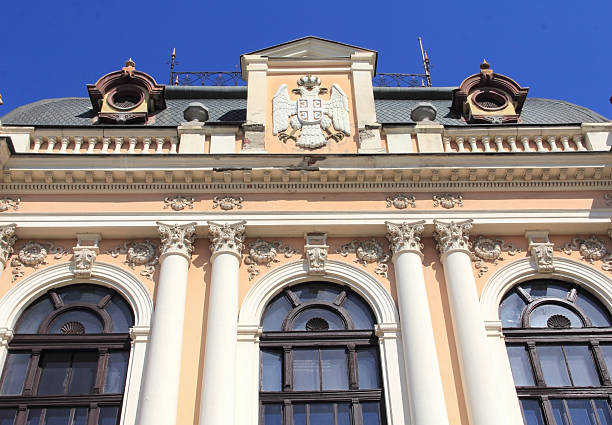 istock A view on District Court building faccade. 2255259433
