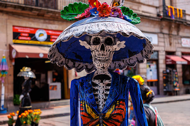Catrina decorative skull for day of the dead