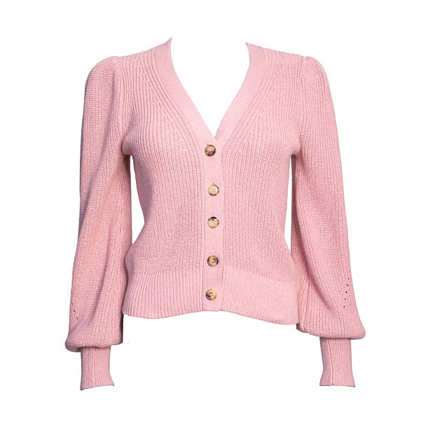 Fabric with beautiful nacre button