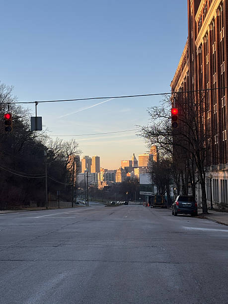 istock Street View with City Skyline 2255270796