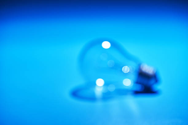Electric bulb  on a white background