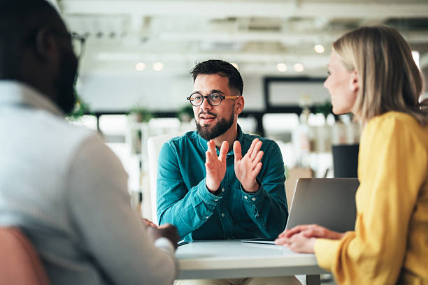 istock Productive meeting with coworkers 2255294647