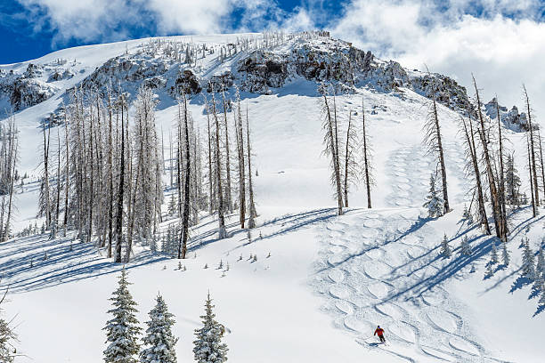 istock Ski Tracks, Brian Head Resort, Brian Head, Utah 2255296460