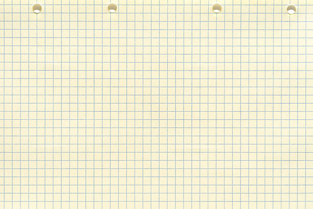 Checklist in the lined paper background textured