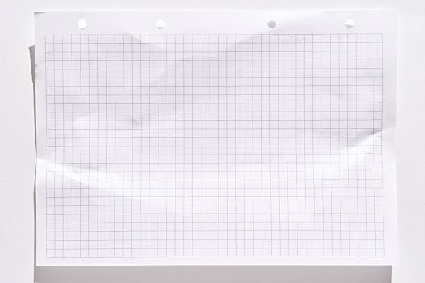 line paper texture on green background,  blank sheet notebook