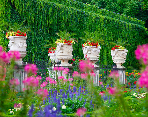 Austria Salzburg, Mirabell gardens.