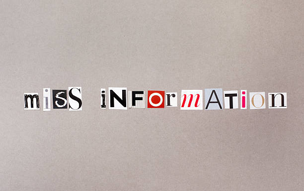 Miss information is written in a jumbled up way. The letters are cut up and scattered across the page. Scene is chaotic and disorganized