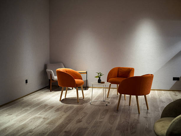 Minimalist Living Room Lounge Chair Setup