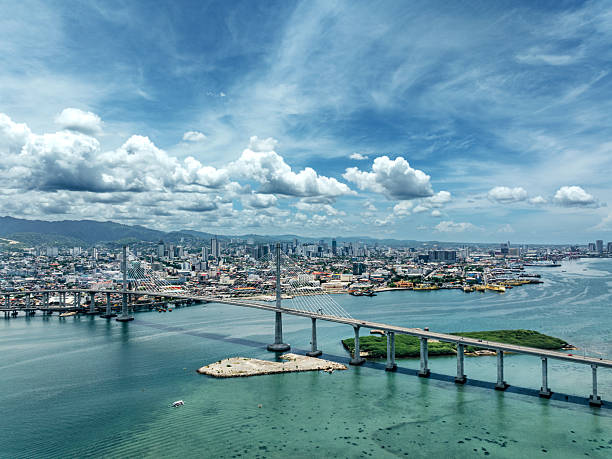istock Cebu City Port Bridge Over Waterfront Skyline 2255375776