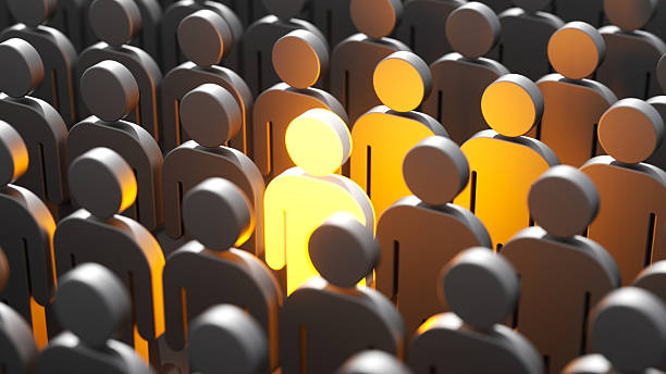 istock Standing Out From The Crowd Leadership Concept 2255375803