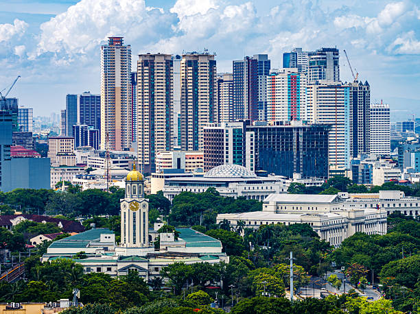 istock Manila City Skyline And Historic Clock Tower and Museums 2255377705