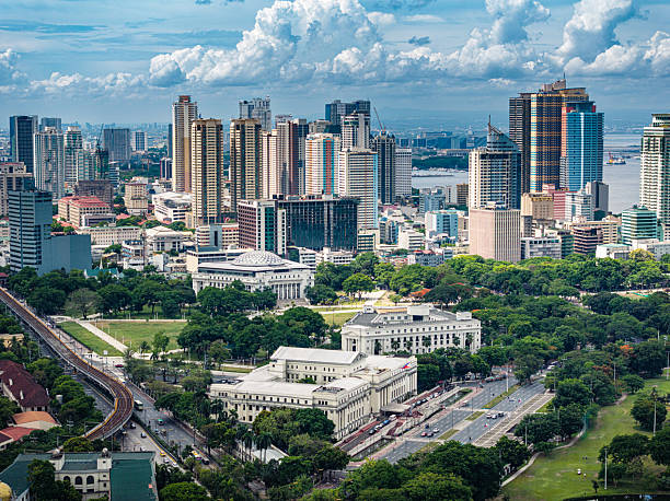 istock Manila City Skyline And Historic Clock Tower and Museums 2255377755