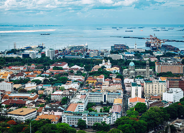 istock Manila City Skyline 2255377847