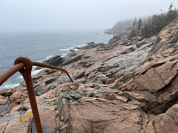 istock Acadia national park where the Atlantic Ocean meets the land 2255383733
