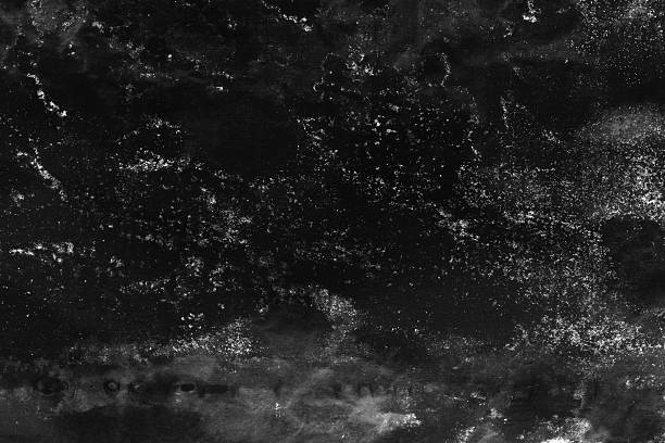A weathered surface featuring irregular stains, smudges, and aged paint. Ideal for backgrounds, textures, and design concepts conveying age, decay, and mystery. Grunge Texture Design Element.
