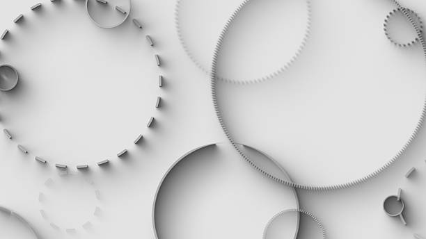 4K Soft geometric abstract background 4K stock photo