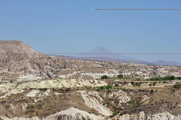 View of Hasandag volcano in Cappadocia, Turkey