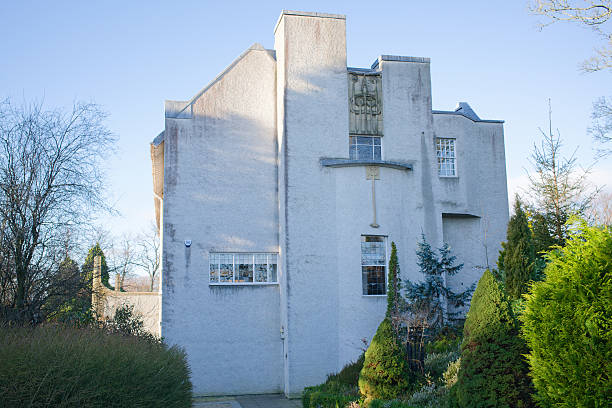 Glasgow, UK, November 14th 2024, Mackintosh Church designed by Charles Rennie Mackintosh