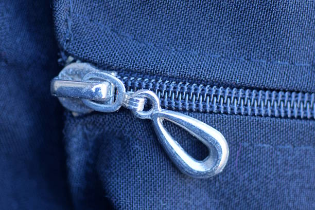 Partial close-up of down jacket