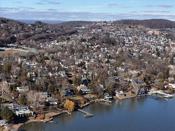 istock Nyack NY homes along the Hudson 2255450331