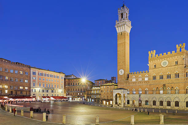 istock Piazza del Campo at Night, Siena, Tuscany, Italy 2255484804