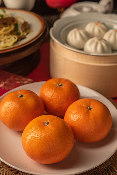Chinese-new-year-food-mandarin-oranges-dumplings