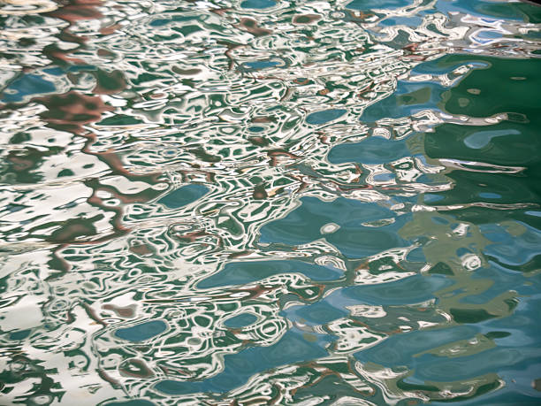 Water, sun, and reflections as abstract artists. Taken in the canals of Venice.