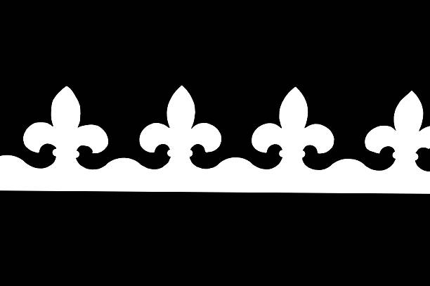 Crown on neon lighting background. Digitally generated image. 3d render.