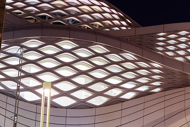 Facade at night in central Tallinn