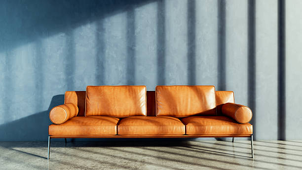 istock Large luxury modern bright interiors Living room mockup illustration 3D rendering image 2255563159