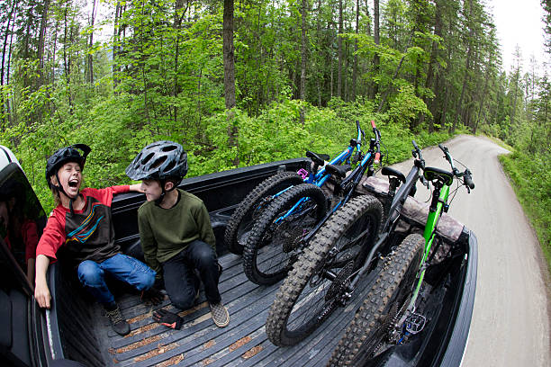 Bicycle on the bike rack