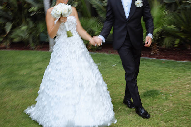 Groom is an illustration of the bride.